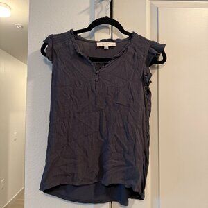 Loft‎ Cap Sleeve Blouse